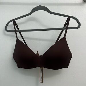 SKIMS wireless push up bra 🤎